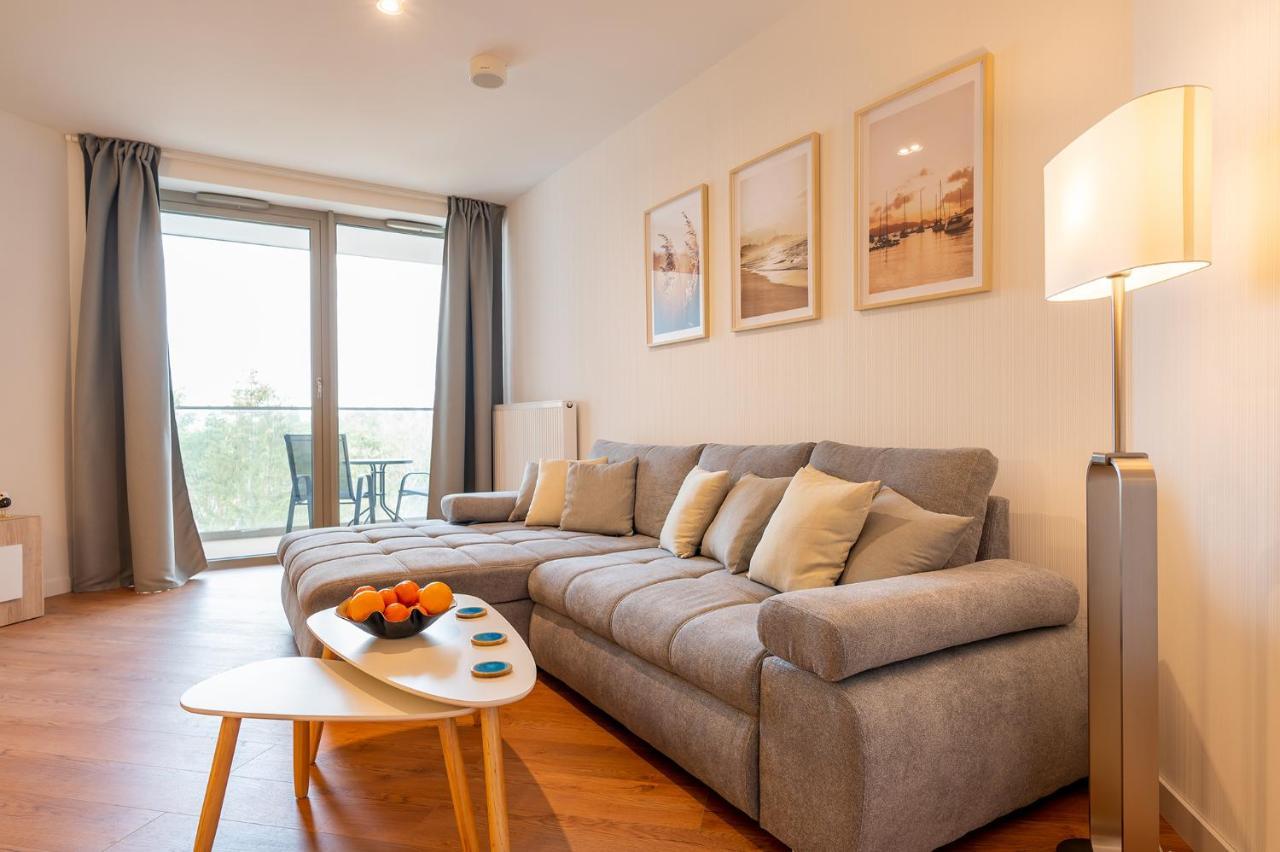 Pinea Sky Premium Apartament Z Widokiem Na Morze Ze Spa I Basenem Przy Plazy Pobierowo Kültér fotó
