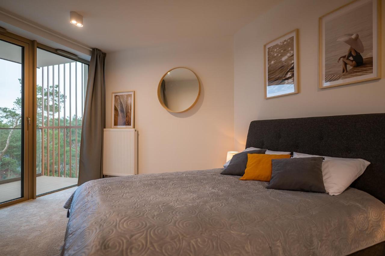 Pinea Sky Premium Apartament Z Widokiem Na Morze Ze Spa I Basenem Przy Plazy Pobierowo Kültér fotó